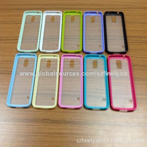 PC + TPU Cases for Samsung Galaxy S5， Matte PC case& Glossy TPU Case, Double Injection